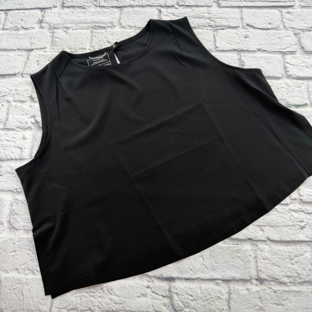 Wayre Travel Tank Top XL Gray Recycled Spandex Sustainable Sleeveless Shirt